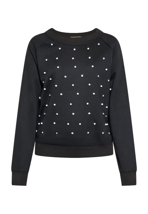 Faina Sweatshirt Dames zwart - Image 1
