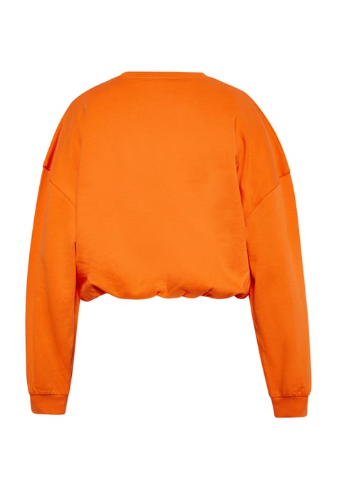 IZIA Sweatshirt Dames oranje - Image 5
