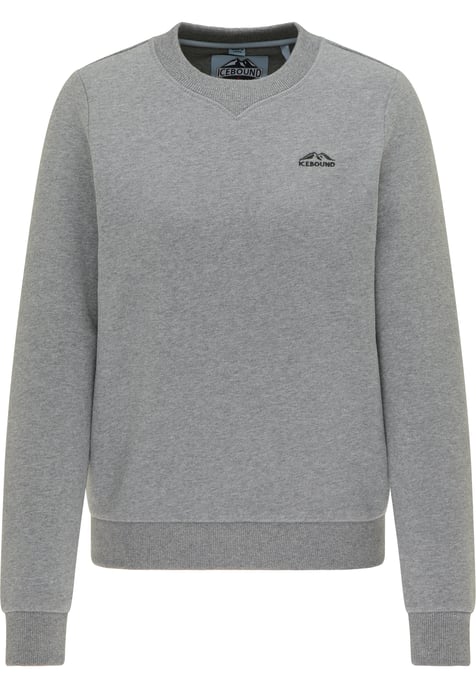 ICEBOUND Jumper Dames grijs melange - Image 1