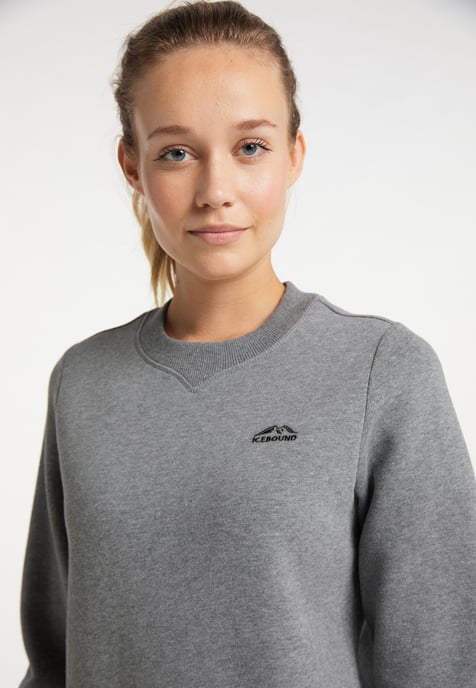 ICEBOUND Jumper Dames grijs melange - Image 5