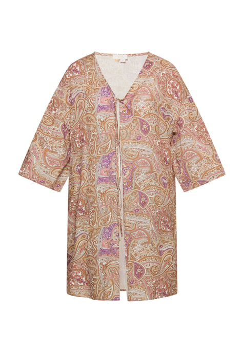 usha Kimono Dames lila veelkleurig - Image 1