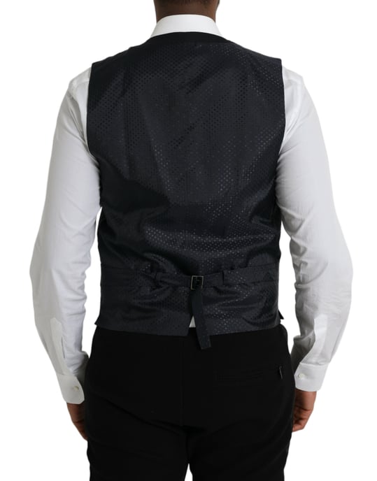 Klassieke Pasvorm Sjaalkraag Gilet - Image 3