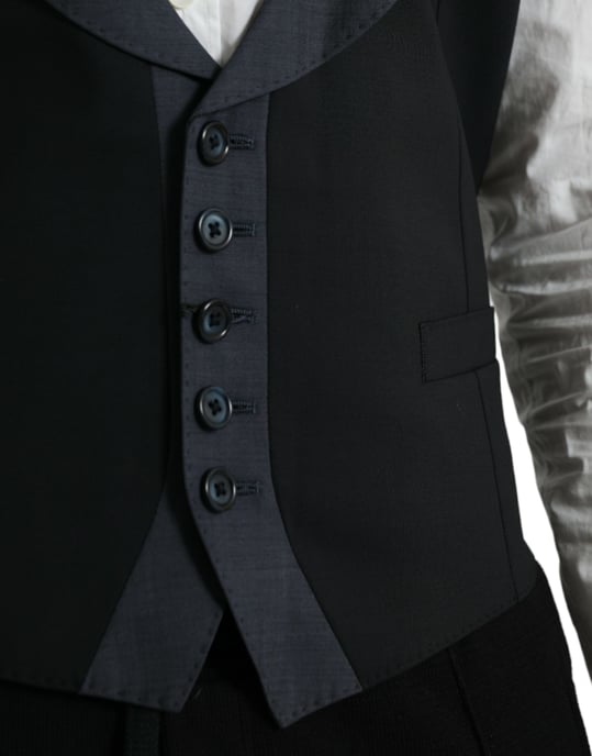 Klassieke Pasvorm Sjaalkraag Gilet - Image 5