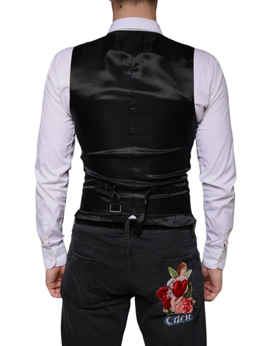 Zwart Classicfit Vest - Image 4