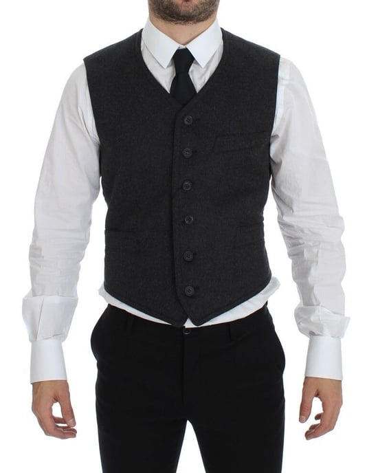 Wollen Vest Klassieke Stijl - Image 1