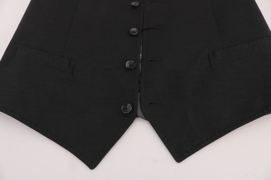 Heren Wol Vest Klassieke V-hals - Image 5