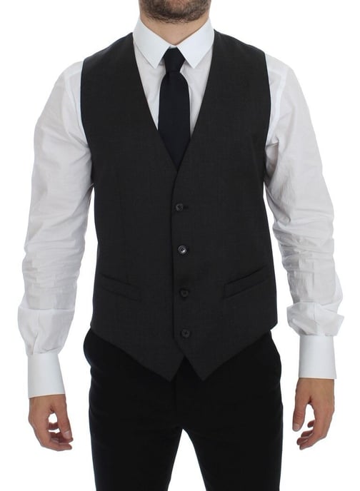 Vest Klassieke Pasvorm Formele Kleding - Image 1