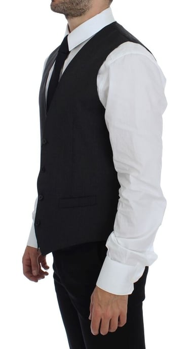 Vest Klassieke Pasvorm Formele Kleding - Image 3