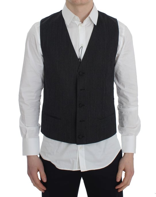 Gestreepte Gilet Klassieke Pasvorm - Image 1