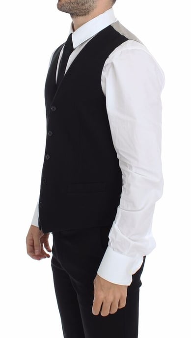 Zwart Gebreid Vest - Image 4