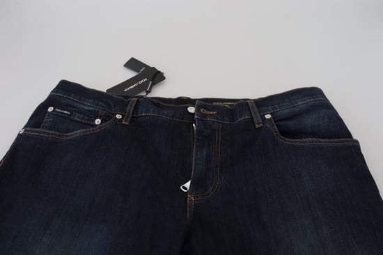 Rechtafsnijdende Donker Gewassen Jeans - Image 4