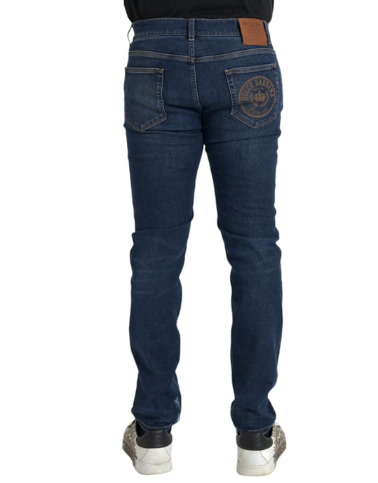 Slim Fit Versleten Jeans - Image 3