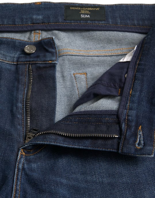 Slim Fit Versleten Jeans - Image 6