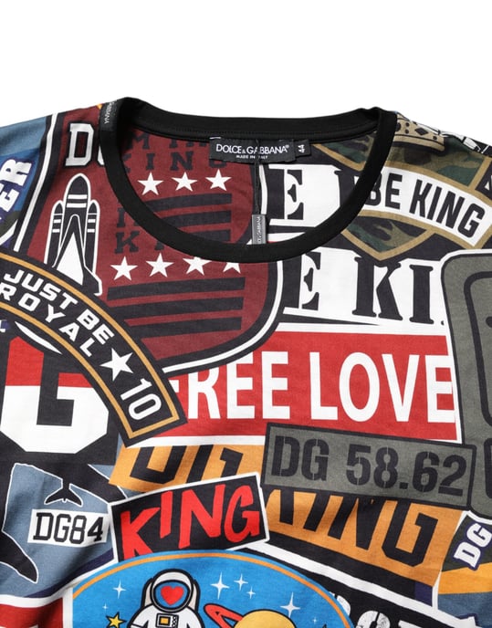 Collage Patchwork Grafische T-shirt - Image 5