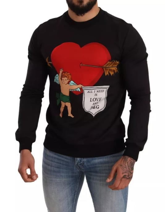 Cupido Hart Sweatshirt Lange Mouwen Crewneck - Image 6