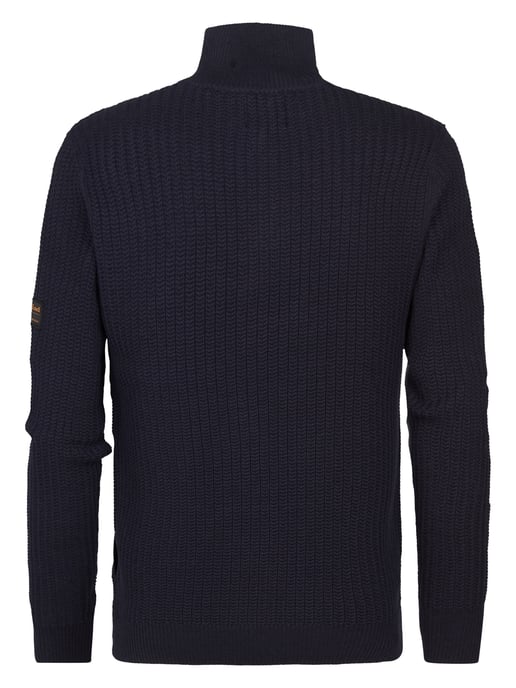 Petrol Industries - Heren Gebreid Vest Fairbanks - Blauw - Image 2