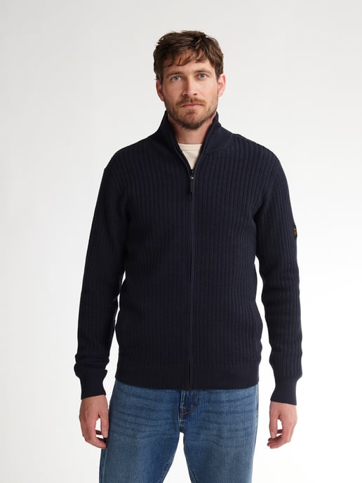 Petrol Industries - Heren Gebreid Vest Fairbanks - Blauw - Image 3