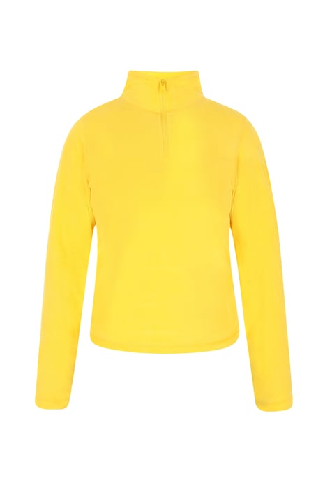 Mymo Fleece trui vrouwen geel - Image 1