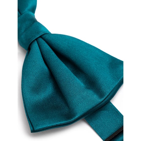 Teal Zijde Vlinderdas - Image 2
