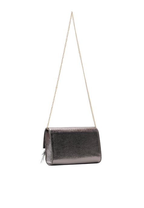 Faina Clutch/avondtasje Dames Grijs metallic - Image 4