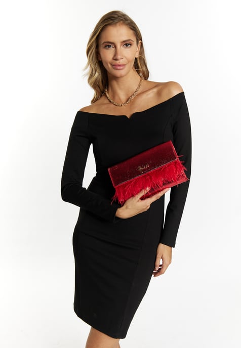 Faina Clutch/avondtasje Dames rood - Image 3