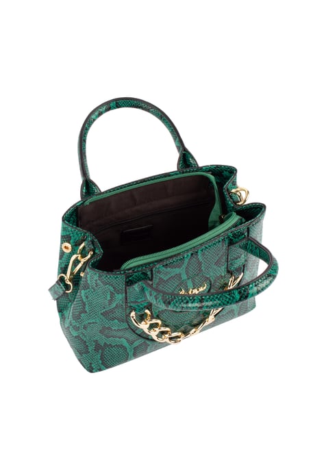 Faina Handtas Dames Groen Zwart - Image 4