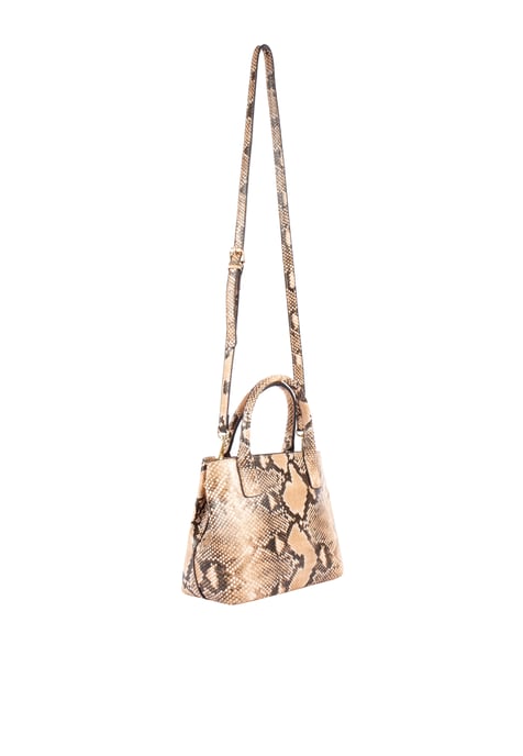 Faina Handtas Dames Camel zwart - Image 2
