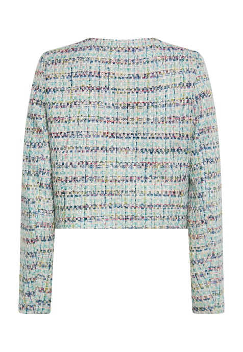 Faina Korte blazer Dames Blauw Veelkleurig - Image 5