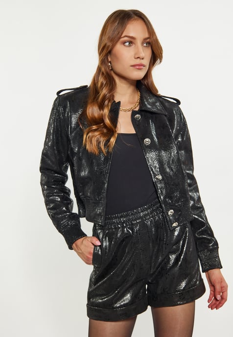 Faina Jas Dames Slang Zwart - Image 3