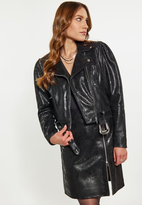 Faina Jas Dames Slang Zwart - Image 3