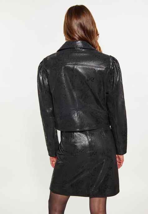 Faina Jas Dames Slang Zwart - Image 4