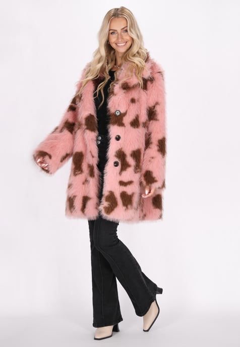 IZIA jas Dames Roze bruin - Image 2