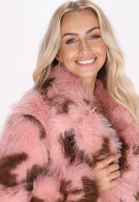 IZIA jas Dames Roze bruin - Image 5