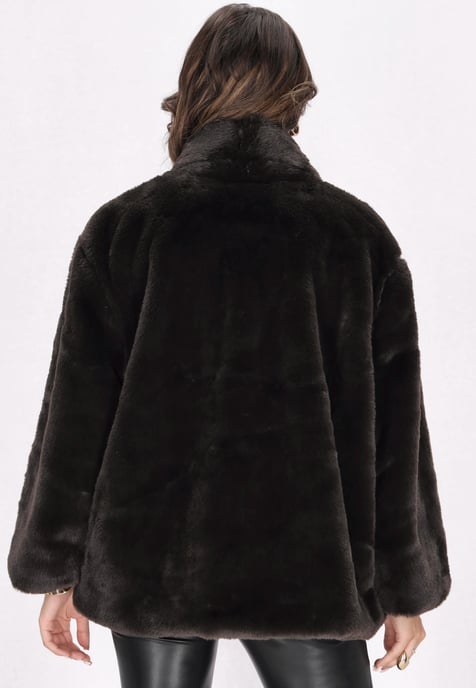 Faina Jas Dames donkerbruin - Image 4