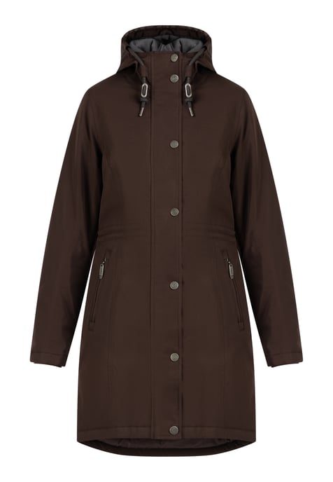 usha Winter parka Fenia Dames donkerbruin - Image 1
