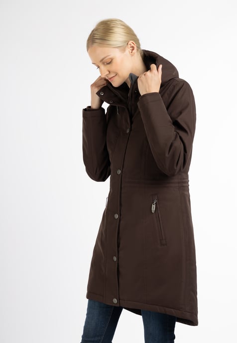 usha Winter parka Fenia Dames donkerbruin - Image 3