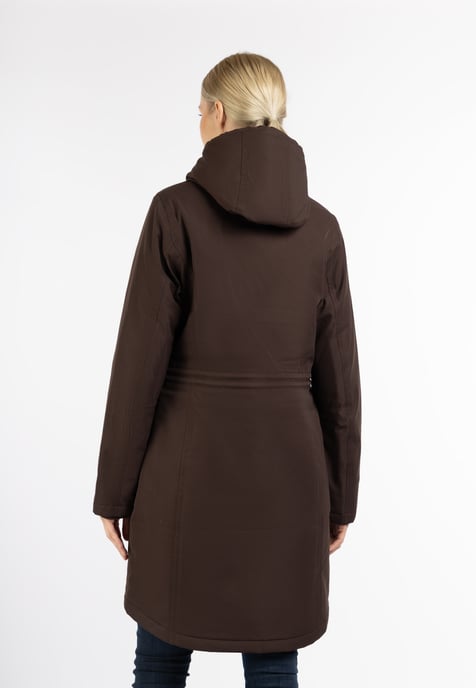 usha Winter parka Fenia Dames donkerbruin - Image 4