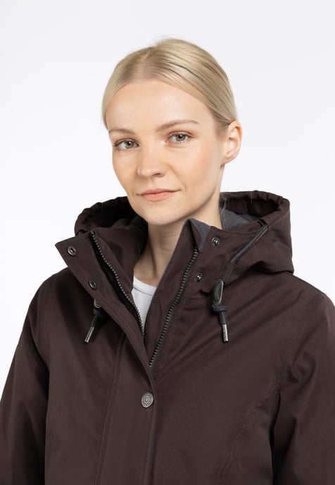 usha Winter parka Fenia Dames donkerbruin - Image 5