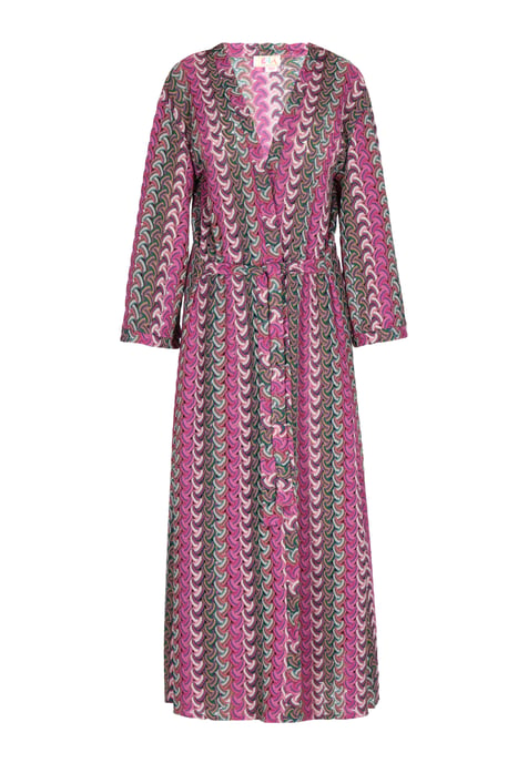 IZIA Kimono Dames Roze Veelkleurig - Image 1