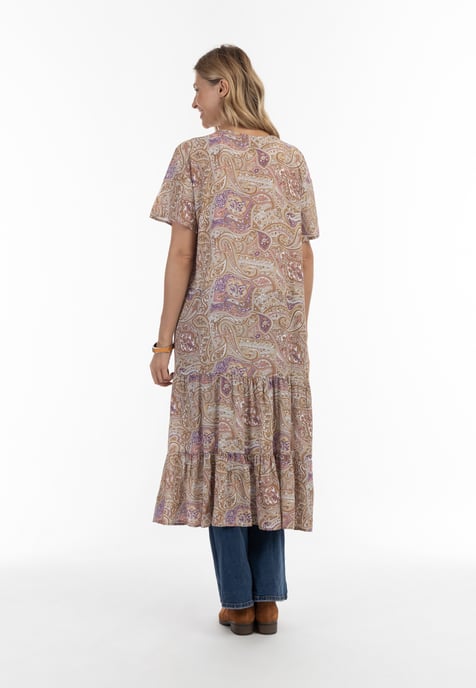 usha Kimono Dames lila veelkleurig - Image 3