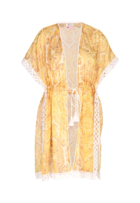 IZIA Kimono Dames geel - Image 1