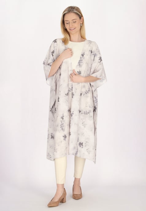 usha Kimono Dames Grijs Veelkleurig - Image 2