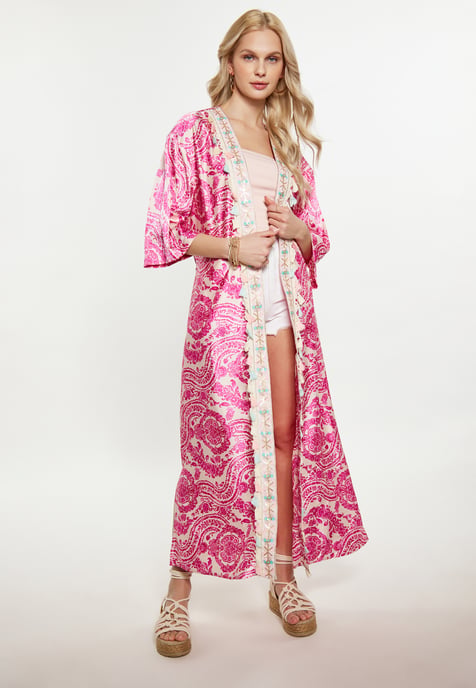 IZIA Kimono Dames roze - Image 2