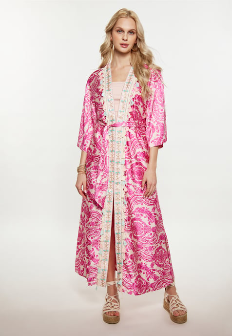 IZIA Kimono Dames roze - Image 3