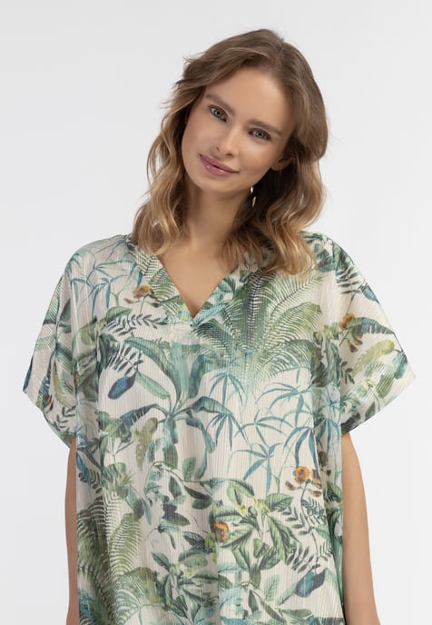 IZIA Tuniek met fantasiegaren Dames Jungle-print - Image 5