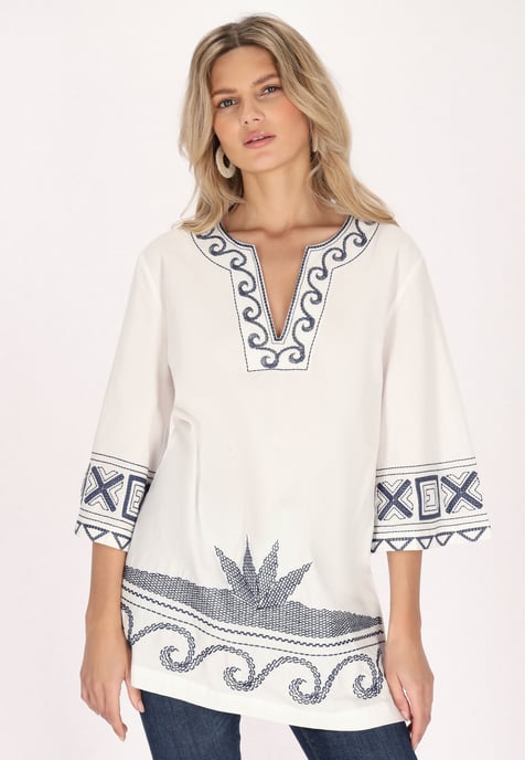 usha Tuniek Dames wit - Image 3