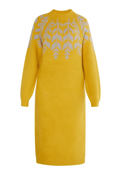 usha Maxi-gebreide jurk Dames Kerrie veelkleurig - Image 1