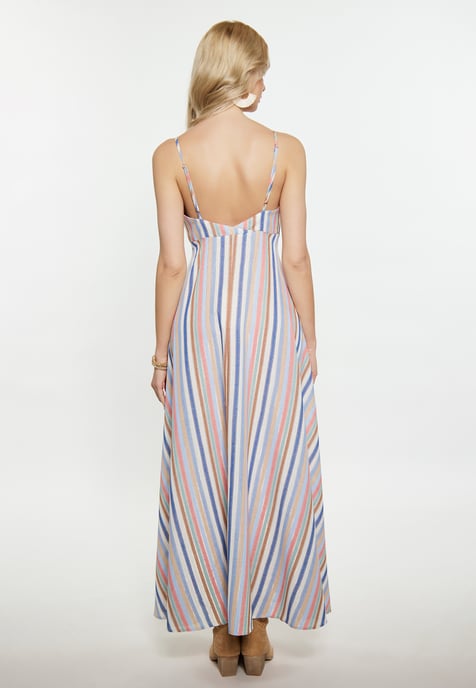 IZIA Jurk Dames Blauw Veelkleurig - Image 4