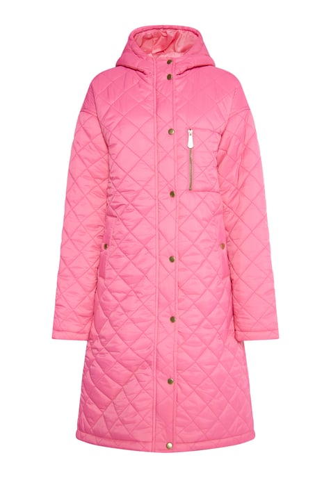 Faina Lichtgewicht gewatteerde jas Dames roze - Image 1