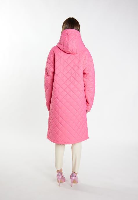 Faina Lichtgewicht gewatteerde jas Dames roze - Image 3